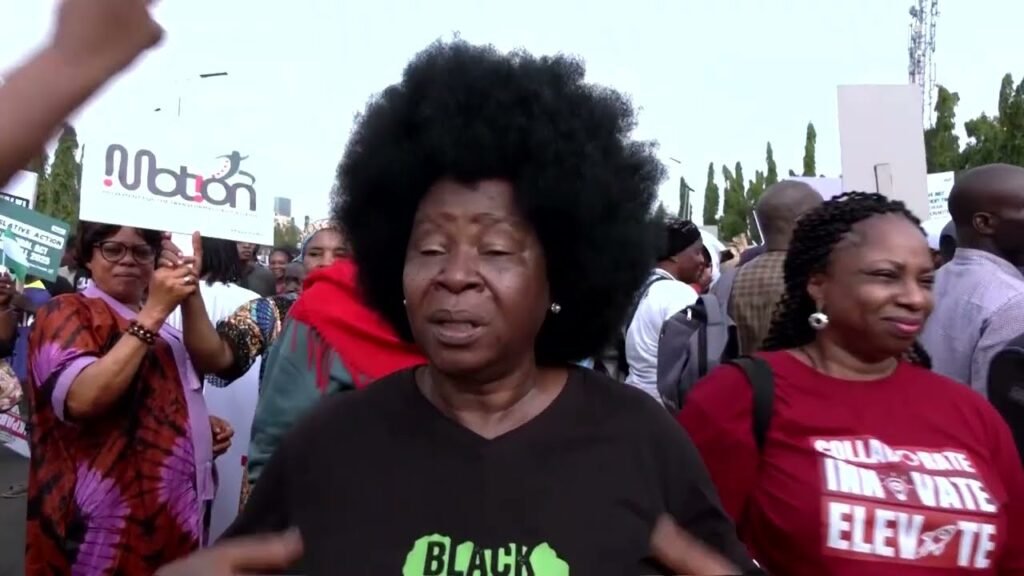 Nigerian protesters pressure Senate ahead of electoral reform debate