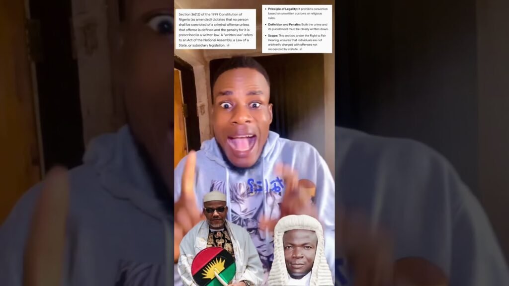 1999 constitution of Nigeria was v!!olated by Omotosho #trendingshorts  #nigerianews