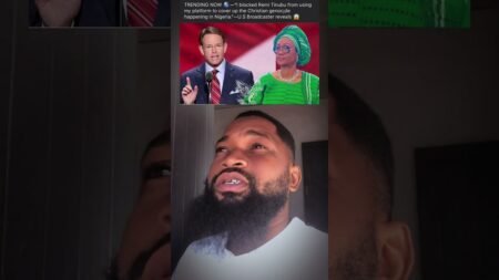 The First Lady of Nigeria was blocked #youtubeshorts #nigerianews #shorts #nigeria #subscribe