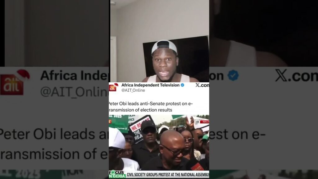 PeterObi out again for Campaign #news #nigeria #nigerianews