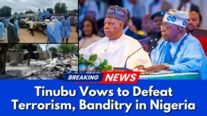 Breaking: Tinubu Vows Nigeria Will Defeat Terrorism, Banditry Breaking: Tinubu Vows Nigeria Will Defeat Terrorism, Banditry