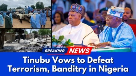 Breaking: Tinubu Vows Nigeria Will Defeat Terrorism, Banditry Breaking: Tinubu Vows Nigeria Will Defeat Terrorism, Banditry