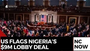 US Flags Nigeria’s m Lobby Deal Over Rights Concerns