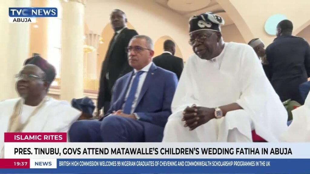 Pres. Tinubu, Govs Attend Matawalle’s Children’s Wedding Fatiha In Abuja Pres. Tinubu, Govs Attend Matawalle’s Children’s Wedding Fatiha In Abuja
