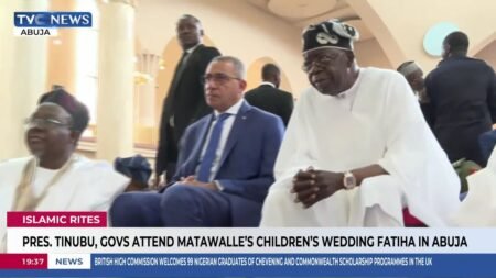 Pres. Tinubu, Govs Attend Matawalle’s Children’s Wedding Fatiha In Abuja
