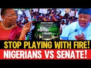 “STOP PLAYING WITH FIRE!”– OBY EZEKWESILI WARNS SENATE AS NIGERIANS RISE TO OCCUPY NATIONAL ASSEMBLY