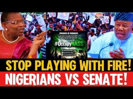 “STOP PLAYING WITH FIRE!”– OBY EZEKWESILI WARNS SENATE AS NIGERIANS RISE TO OCCUPY NATIONAL ASSEMBLY