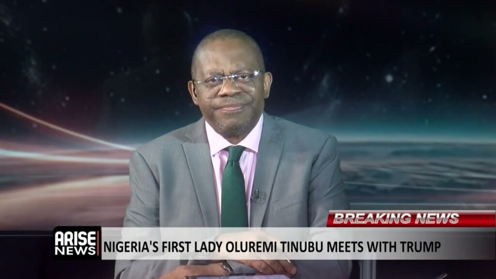 NIGERIA’S FIRST LADY OLUREMI TINUBU MEETS WITH TRUMP