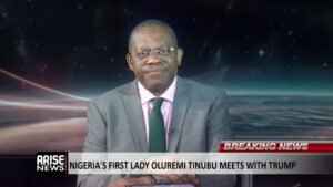 NIGERIA’S FIRST LADY OLUREMI TINUBU MEETS WITH TRUMP NIGERIA’S FIRST LADY OLUREMI TINUBU MEETS WITH TRUMP