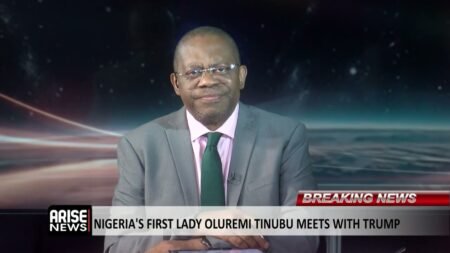 NIGERIA’S FIRST LADY OLUREMI TINUBU MEETS WITH TRUMP NIGERIA’S FIRST LADY OLUREMI TINUBU MEETS WITH TRUMP