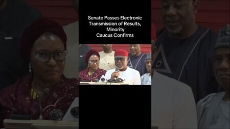 Senate Passes Electronic Transmission of Results, Minority Caucus Confirms #nigerianews #news Senate Passes Electronic Transmission of Results, Minority Caucus Confirms #nigerianews #news