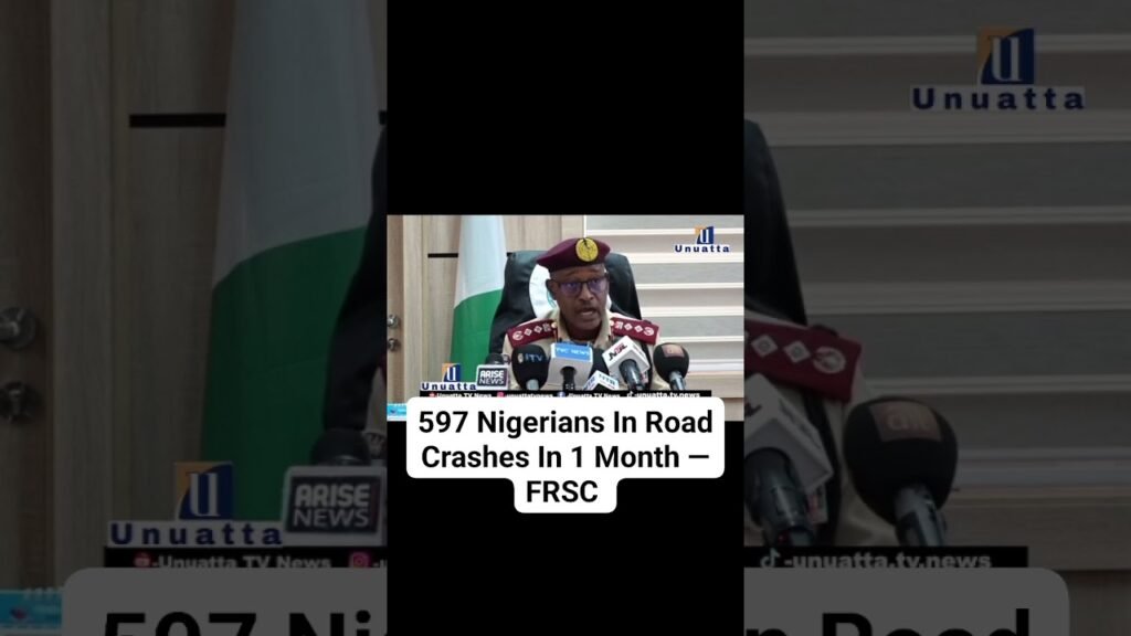 597 Nigerians In Road Crashes In 1 Month — FRSC #fyp #news #nigeria 597 Nigerians In Road Crashes In 1 Month — FRSC #fyp #news #nigeria