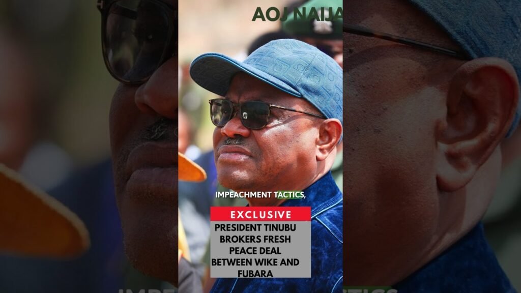 PRESIDENT TINUBU BROKERS PEACE BETWEEN WIKE AND FUBARA. HALTS IMPEACHMENT #nigerianews #wike #fubara PRESIDENT TINUBU BROKERS PEACE BETWEEN WIKE AND FUBARA. HALTS IMPEACHMENT #nigerianews #wike #fubara
