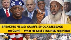 BREAKING NEWS; Tinubu BREAKS SILENCE on Gumi — What He Said STUNNED Nigerians!