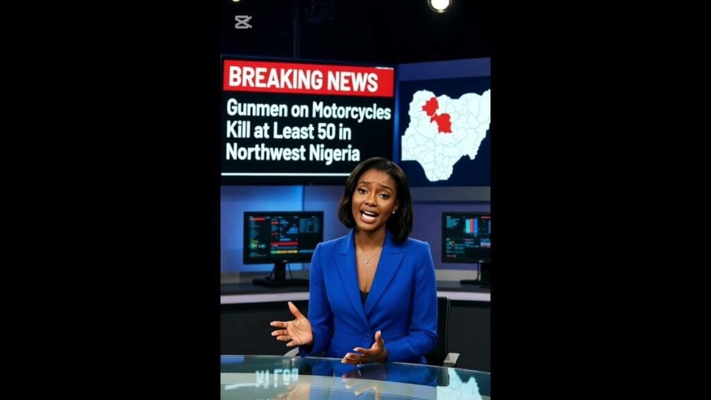 Gunmen on Motorcycles Kill 50 in Northwest Nigeria | Breaking News & Security Analysis #nigerianews Gunmen on Motorcycles Kill 50 in Northwest Nigeria | Breaking News & Security Analysis #nigerianews