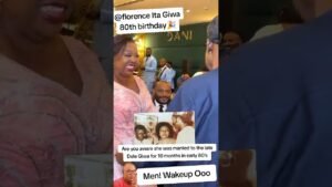 Obama hi and ita GIWA 80th birthday celebration #nigeria  #birthday  #nigerianews