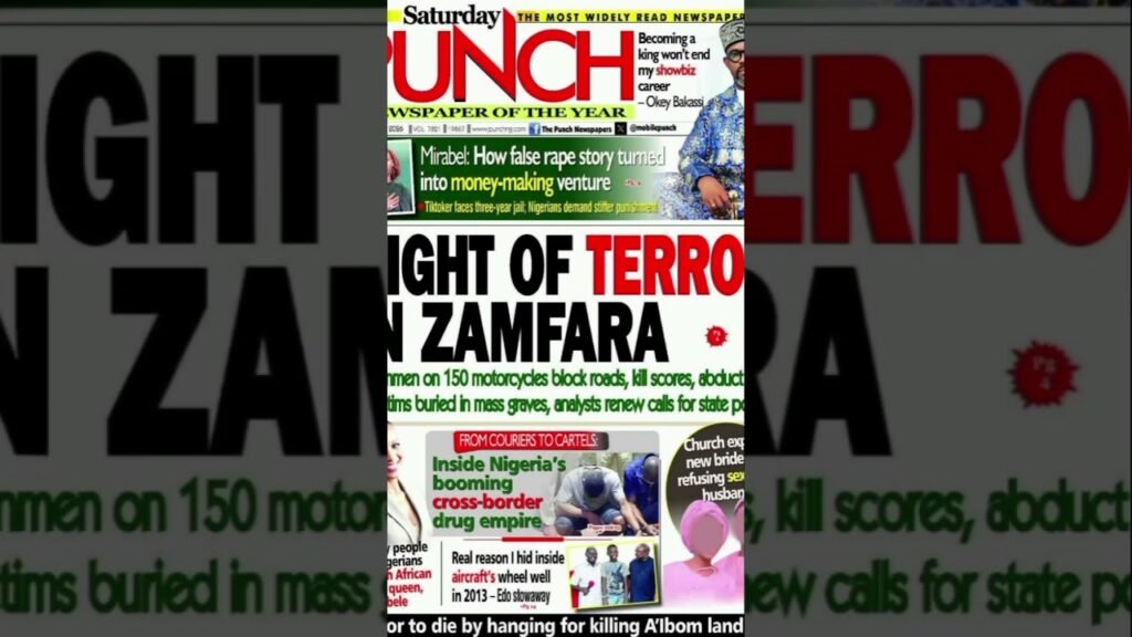 Breaking news in Nigeria #viralvideo #news #bbnnews #punchnewspaper #breakingnews #newsupdate Breaking news in Nigeria #viralvideo #news #bbnnews #punchnewspaper #breakingnews #newsupdate