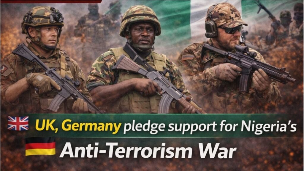 BREAKING NEWS‼️ UK, Germany Pledge Support for Nigeria’s Anti Terrorism War