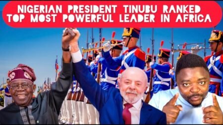 Shocking News As Nigerian President Ahmed Bola Tinubu Ranked Top Powerful leader in Africa Shocking News As Nigerian President Ahmed Bola Tinubu Ranked Top Powerful leader in Africa