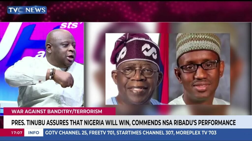 Pres Tinubu Assures Nigeria Will Win, Commends NSA Ribadu’s Performance Pres Tinubu Assures Nigeria Will Win, Commends NSA Ribadu’s Performance