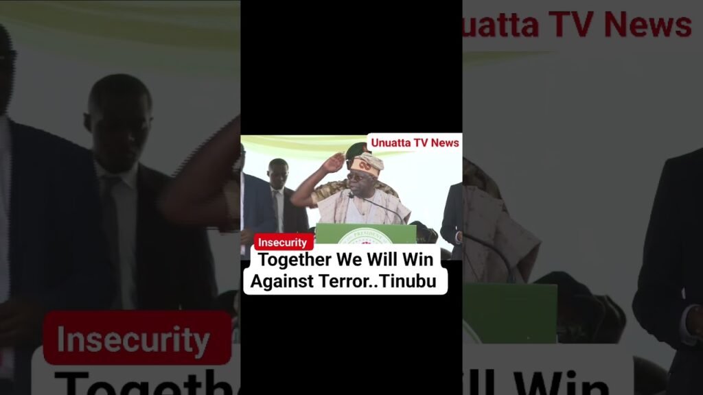 Together We Will Win Against Terror..Tinubu #fyp #news #nigeria Together We Will Win Against Terror..Tinubu #fyp #news #nigeria