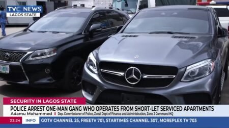 Police Arrest One-Man Gang Operating from Short-Let Serviced Apartments