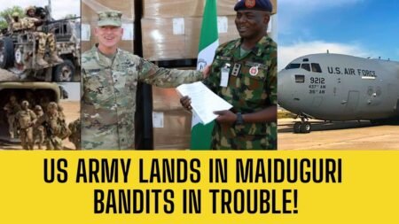 BREAKING: US AIR FORCE Lands In MAIDUGURI NIGERIA! Terrorists In Panic!