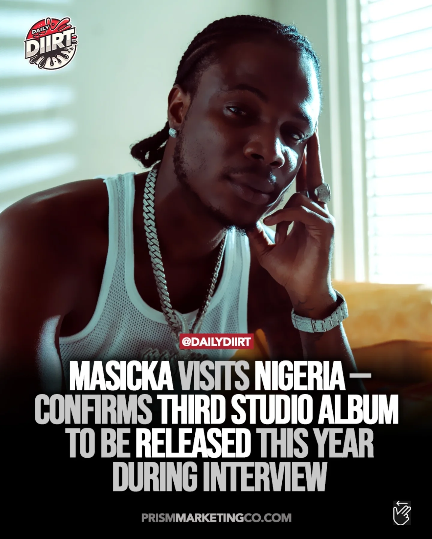 Fresh off his role on Keznamdi’s @keznamdi Grammy-winning Blxxd & Fyah album, da… Fresh off his role on Keznamdi’s @keznamdi Grammy-winning Blxxd & Fyah album, da…