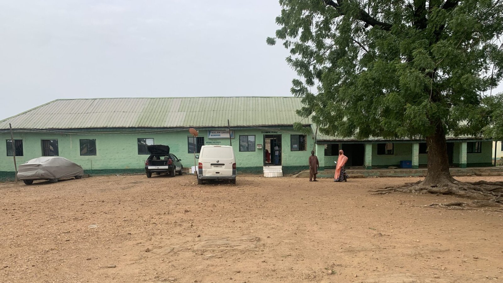 The town clinic in Yabo, Yauri LGA)