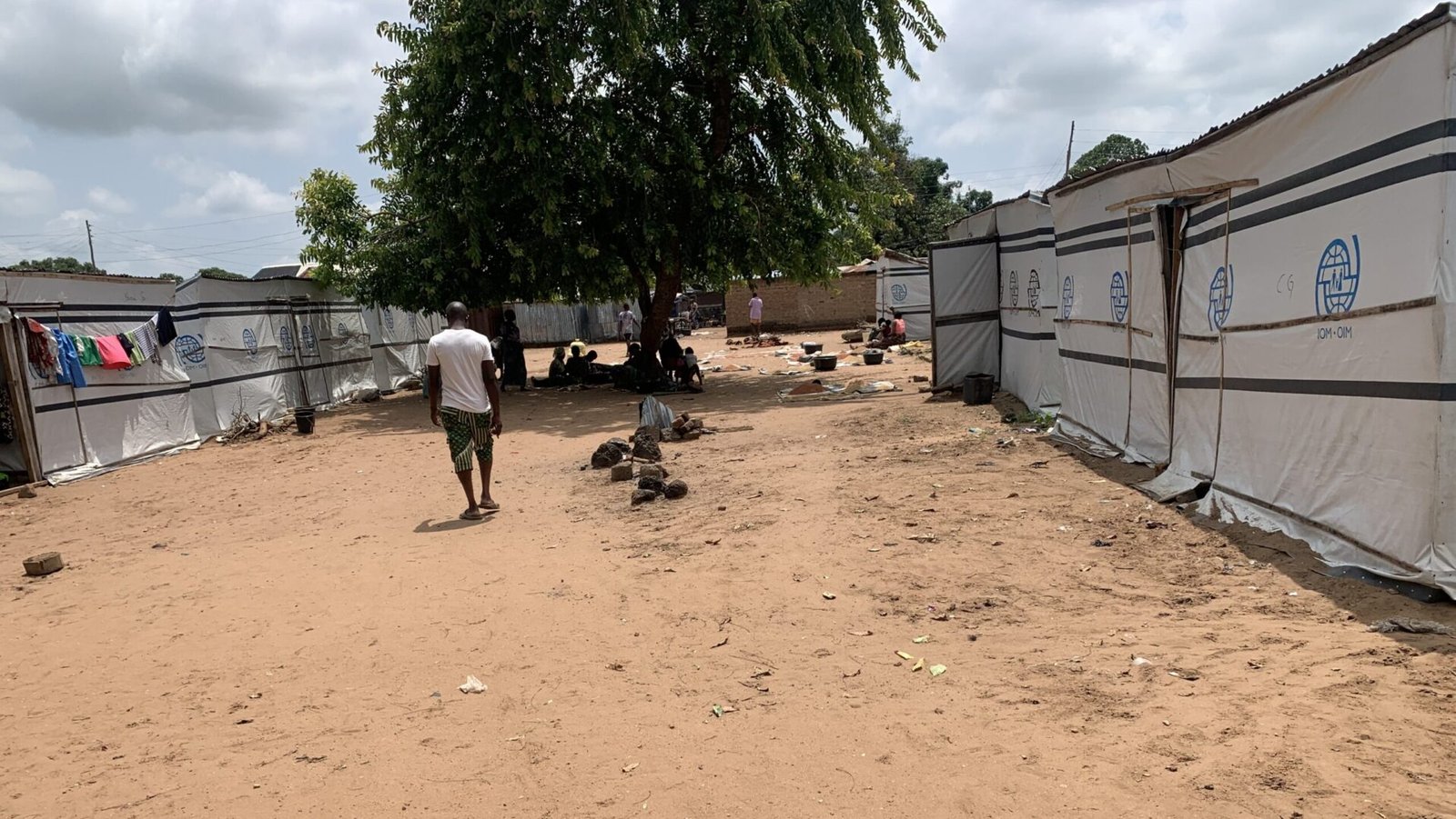 The IDP camp in Guma LGA, Benue state