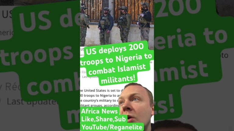 US deploys 200 troops to Nigeria to combat Islamist militants! #news #worldnews #nigeria #usa US deploys 200 troops to Nigeria to combat Islamist militants! #news #worldnews #nigeria #usa