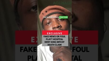 FAKE NEWS OR FOUL PLAY? HOSPITAL DENIES KING MITCHY DEATH CLAIM #nigerianews #KingMitchy #vdm FAKE NEWS OR FOUL PLAY? HOSPITAL DENIES KING MITCHY DEATH CLAIM #nigerianews #KingMitchy #vdm