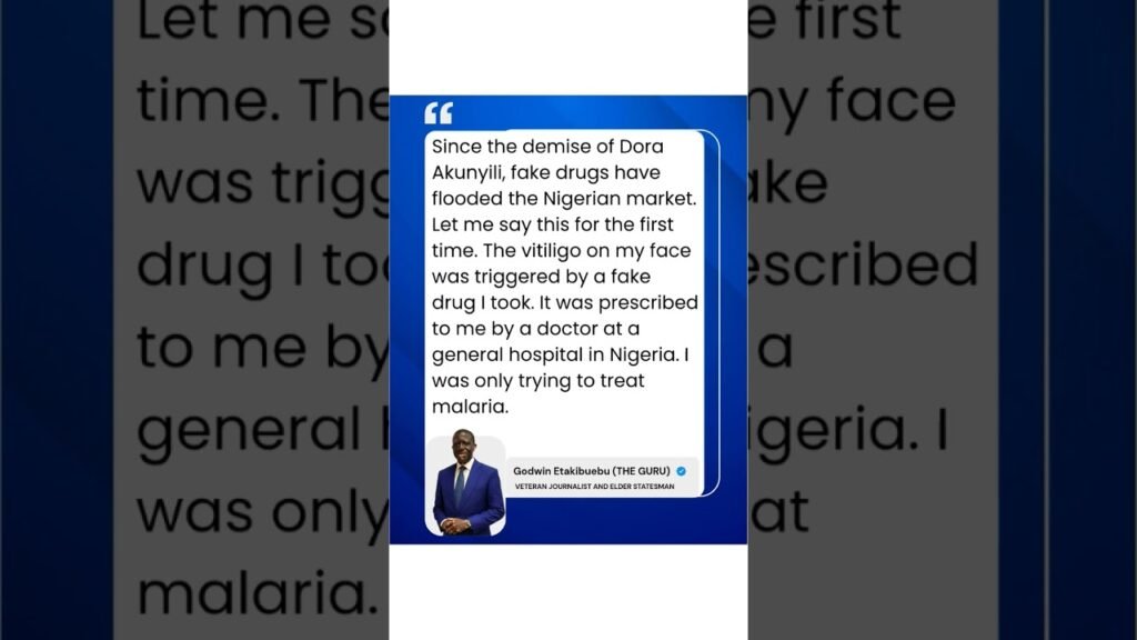 The fake drugs pandemic in Nigeria.. #nigerianews