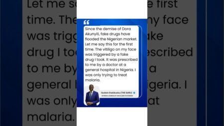 The fake drugs pandemic in Nigeria.. #nigerianews