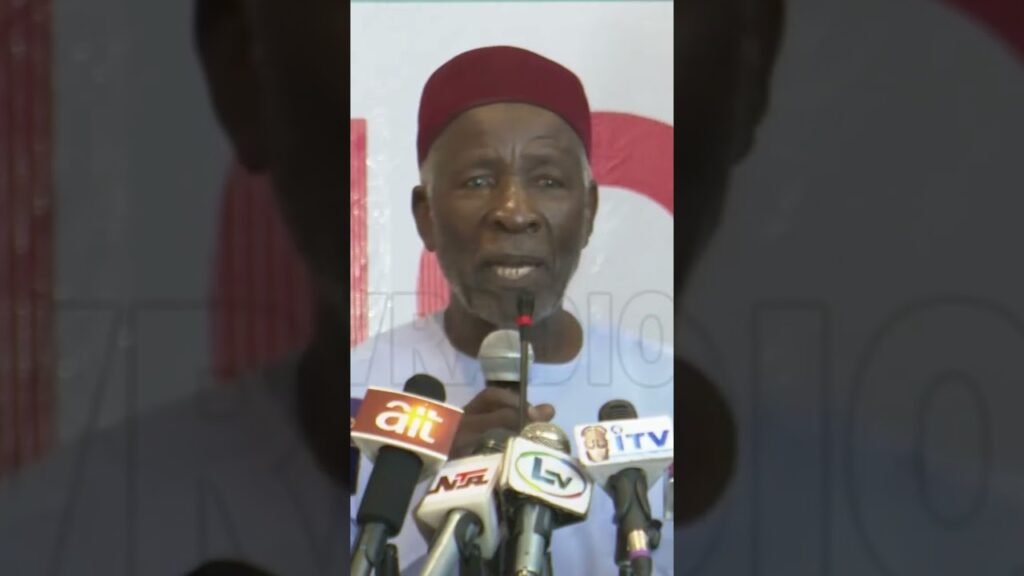 Galadima: Tinubu Government. #nigeria #politics #news Galadima: Tinubu Government. #nigeria #politics #news