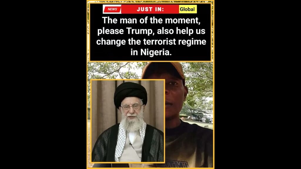 Please Trump, also help us change the terrorist regime in Nigeria. #news  #iran #trendingnow