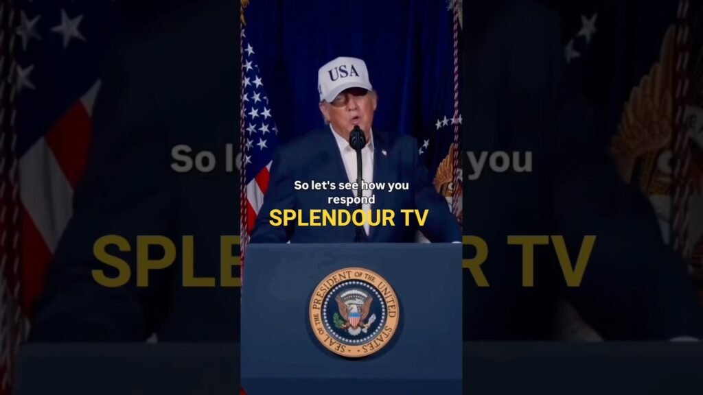 USA PRESIDENT talking concerning Iran #nigeria #news #viral #comedymovies #youtubeshorts