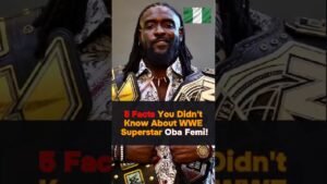 5 unknown Facts You Didn’t Know About Nigeria WWE Superstar Oba Femi! #shorts 5 unknown Facts You Didn’t Know About Nigeria WWE Superstar Oba Femi! #shorts