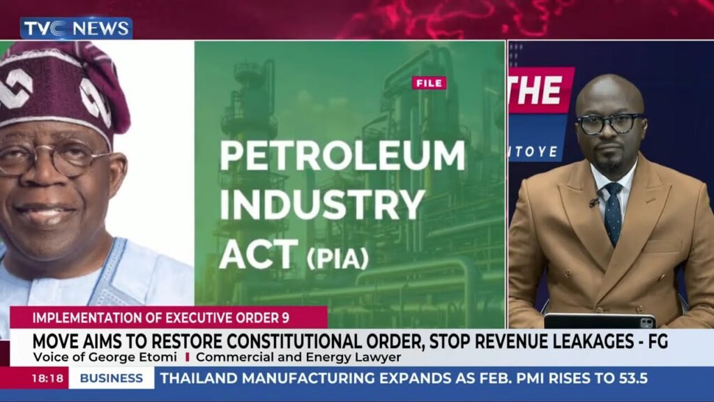 Tinubu’s Executive Order 9: What It Means For Nigeria’s Oil Revenue