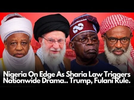 Fresh Sharia Law Controversy Sparks Heavy Political Tension In Northern Nigeria, Trump. Fulani End.