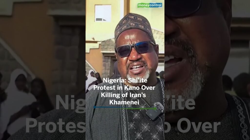 Nigerian Shiites protest in Kano over killing of Iran’s Khamenei #nigeria #iranisraelwar