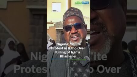 Nigerian Shiites protest in Kano over killing of Iran’s Khamenei #nigeria #iranisraelwar