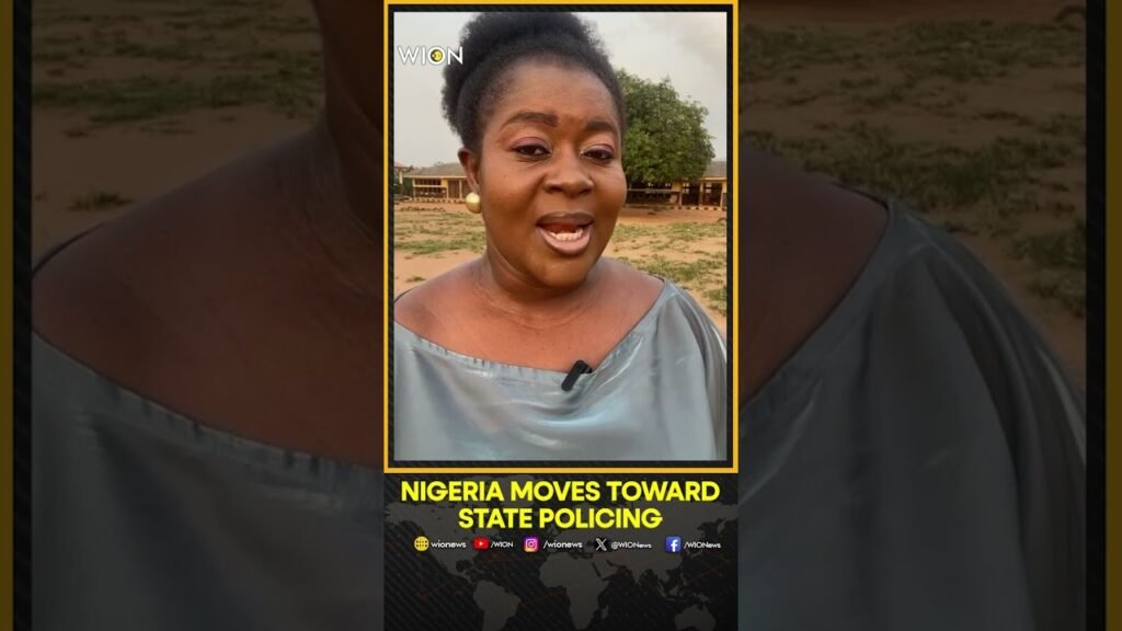 Federal Government of Nigeria Reaffirms Commitment to State Police Creation | WION SHORTS Federal Government of Nigeria Reaffirms Commitment to State Police Creation | WION SHORTS