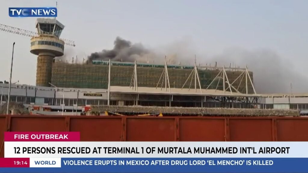 12 Persons Rescued At Terminal 1 Of Murtala Muhammed International Airport