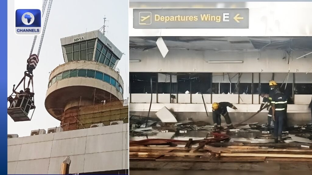 FAAN Reports Fire Outbreak At Murtala Muhammed International Airport Terminal One