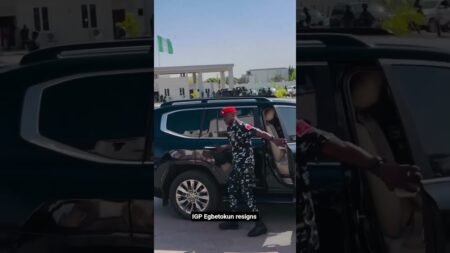 BREAKING: Egbetokun resigns as IGP #shorts #police #nigeria #force #kilarigbo