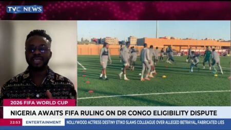 Nigeria Awaits FIFA Ruling On DR Congo Eligibility Dispute