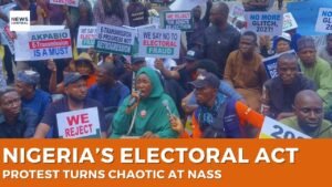 Electoral Reforms in Nigeria: Protest Turns Chaotic as Security Disperse Demonstrators