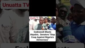 Ezekwesili Blasts Akpabio,  Senators “Stop Coup Against Nigeria’s Democracy” ##fyp #news #nigeria