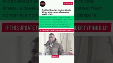 Another Nigerian student passed away in the UK #foryou #nigerianews #diaspora Another Nigerian student passed away in the UK #foryou #nigerianews #diaspora